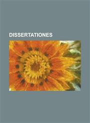 dissertationes,1234414171,9781234414177