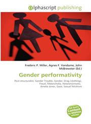 Gender performativity,6132815368,9786132815361