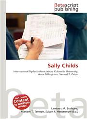 Sally Childs,6134859222,9786134859226