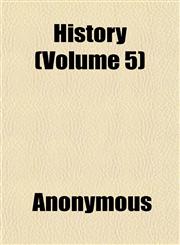 History (Volume 5),1152295993,9781152295995