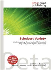 Schubert Variety,6131156492,9786131156496