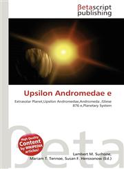 Upsilon Andromedae e,6136150808,9786136150802