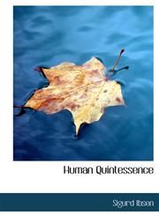 Human Quintessence,1115770721,9781115770729