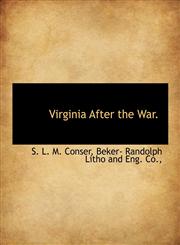 Virginia After the War.,1140482408,9781140482406