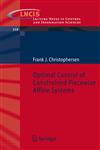 Optimal Control of Constrained Piecewise Affine Systems,3540727000,9783540727002