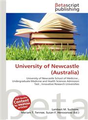 University of Newcastle (Australia),6137638014,9786137638019