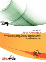 Joel Krosnick,6200730792,9786200730794