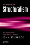 Structuralism With an Introduction by Jean-Michel Rabate 2nd Edition,0631232389,9780631232384