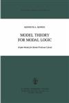 Model Theory for Modal Logic Kripke Models for Modal Predicate Calculi,9027709297,9789027709295