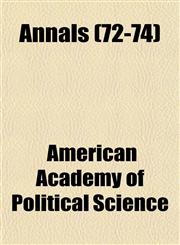 Annals (72-74),115462773X,9781154627732