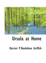 Ursula at Home,1117155765,9781117155760