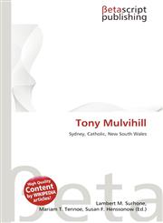 Tony Mulvihill,613367055X,9786133670556
