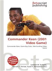 Commander Keen (2001 Video Game),6134498912,9786134498913
