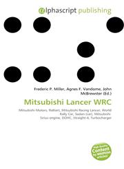 Mitsubishi Lancer WRC,6130821549,9786130821548