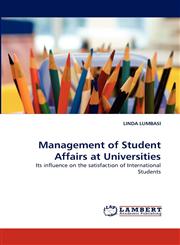 Management of Student Affairs at Universities,3838348427,9783838348421