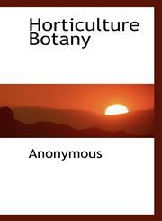 Horticulture Botany,1117775569,9781117775562