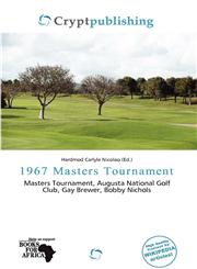 1967 Masters Tournament,6137259161,9786137259160