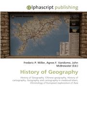 History of Geography,6130079923,9786130079925
