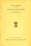Annual Report of the Zoological Survey of India for the Year, 1965-66 (1st April, 1965 to 31st March, 1966)