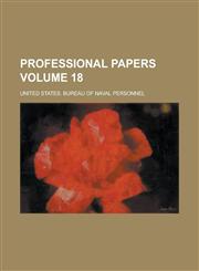 Professional Papers Volume 18,1154181995,9781154181999