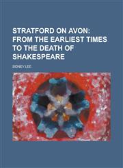 Stratford on Avon,1236750896,9781236750891