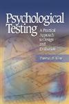 Psychological Testing A Practical Approach to Design and Evaluation 1st Edition,1412905443,9781412905442