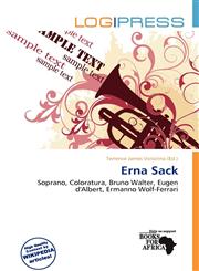 Erna Sack,6138289196,9786138289197