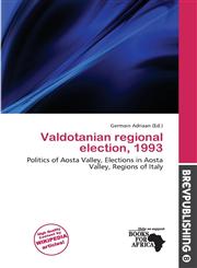 Valdotanian regional election, 1993,6138249984,9786138249986