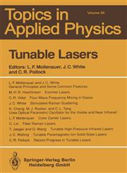 Tunable Lasers,3540555714,9783540555711