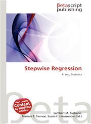 Stepwise Regression,6131212082,9786131212086