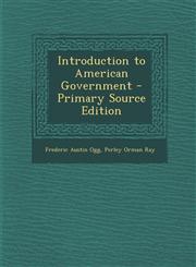 Introduction to American Government,1289610274,9781289610272