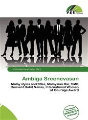 Ambiga Sreenevasan,6135718371,9786135718379