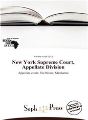 New York Supreme Court, Appellate Division,6201630627,9786201630628