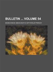 Bulletin  Volume 54,1236742095,9781236742094