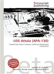 USS Attala (APA-130),6131967032,9786131967030