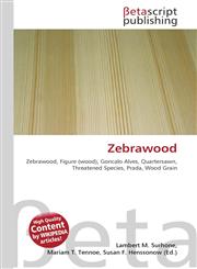Zebrawood,6130556365,9786130556365