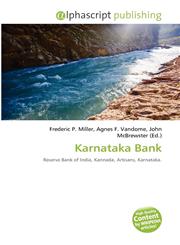 Karnataka Bank,6134199060,9786134199063