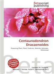 Centaurodendron Dracaenoides,6135063103,9786135063103