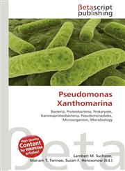 Pseudomonas Xanthomarina,6137637239,9786137637234
