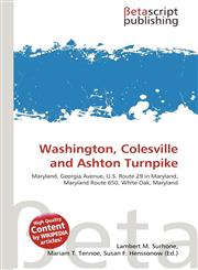 Washington, Colesville and Ashton Turnpike,6134776262,9786134776264