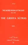 Sankhyayana-Grihya-Sutra; Asvalayana-Grihya-Sutra; Paraskara-Grihya-Sutra; Khadia-Grihya-Sutra Vol. 1,8175360291,9788175360297