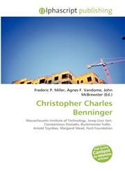 Christopher Charles Benninger,6133601140,9786133601147