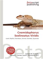 Cnemidophorus Sexlineatus Viridis,6135256513,9786135256512