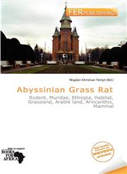 Abyssinian Grass Rat,6139956307,9786139956302