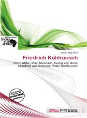 Friedrich Kohlrausch,6138171624,9786138171621