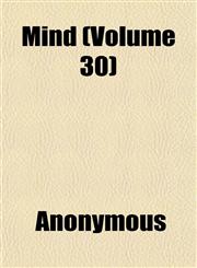 Mind (Volume 30),1152419099,9781152419094