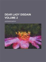 Dear Lady Disdain Volume 2,123686946X,9781236869463