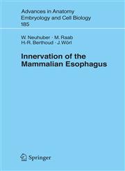 Innervation of the Mammalian Esophagus,3540292055,9783540292050