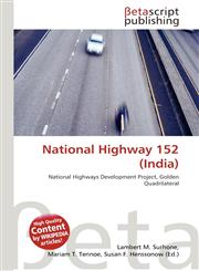 National Highway 152 (India),6133640820,9786133640825