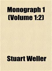 Monograph 1 (Volume 1 2),1152423479,9781152423473
